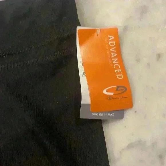 New with tags black champion booty shorts size medium - Picture 2 of 4